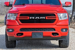 Ram 1500 Tow Hook Brackets - Rough Country - Forged - '19-'21